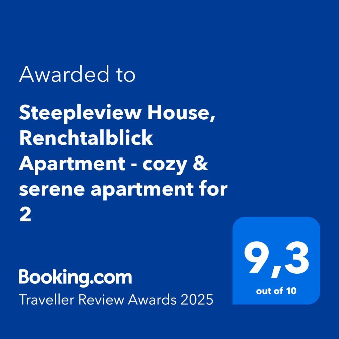 Steepleview House, Renchtalblick Apartment - Cozy & Serene Apartment For 2 Bad Peterstal-Griesbach Eksteriør bilde